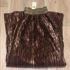 Moon River (Anthropologie) midi skirt.